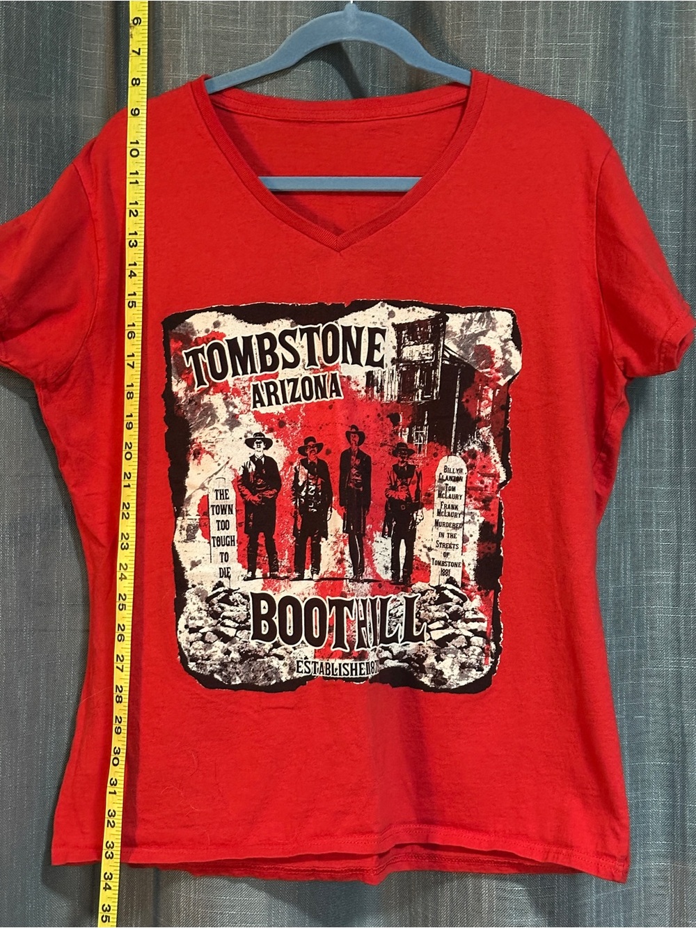 Women’s Red Crew Neck T-Shirt